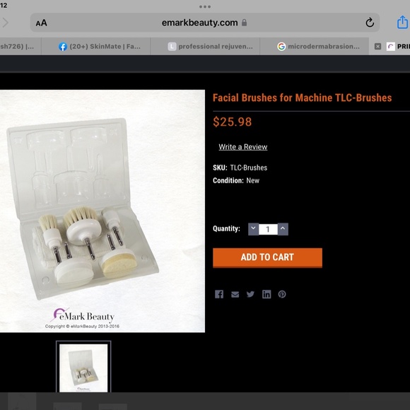 Professional Facial Brush Machine - White - Picture 5 of 7